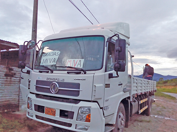 160045 - Fairtrade dank einem Lastwagen